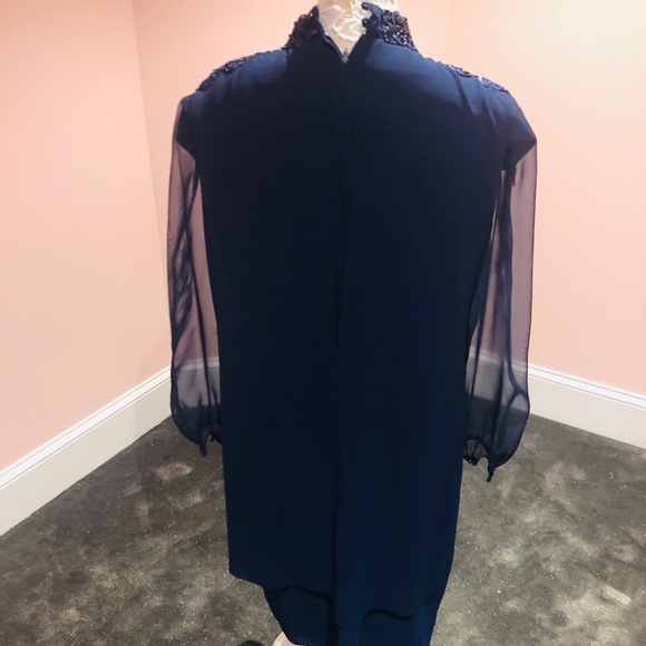 Vintage sequined cocktail dress - Picture 4 of 4